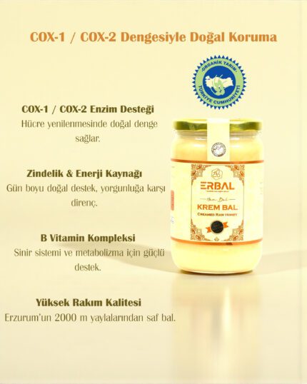 Krem Bal-Yüksek Rakım (850 gr)