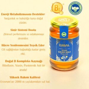 Organik Polifloralı Çiçek Balı 450 gr