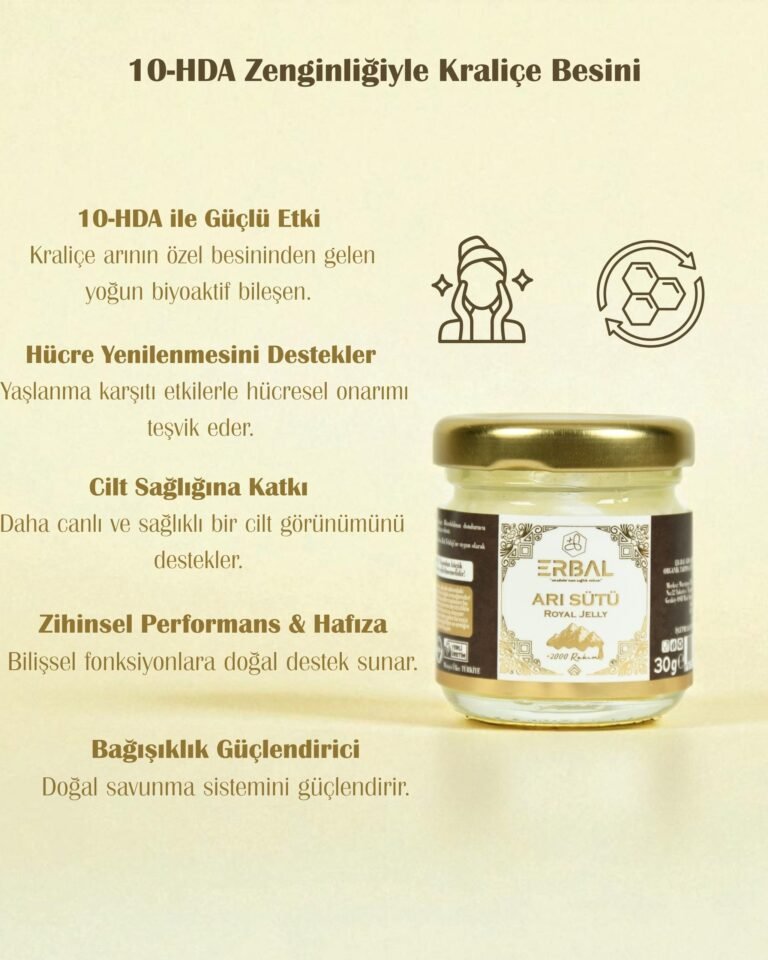 Organik Arı Sütü 30 gr